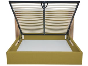 Lit coffre 140x190 cm BOBOCHIC  DIANA coloris vert