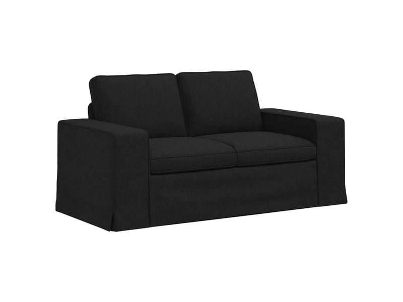  Ensemble de canapés 2 pcs noir tissu shl56825  - Conforama E