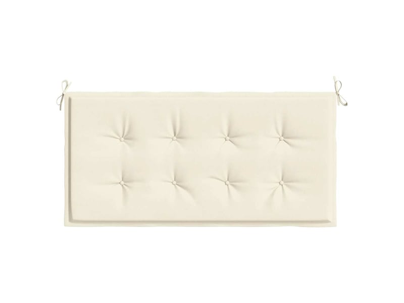  Coussin de banc de jardin, coussin d'assise crème 100x50x3 cm tissu oxford cf52710  - Conforama D
