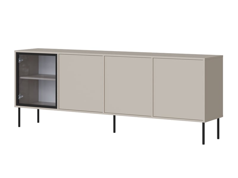  Buffet merevai 102, le nombre de portes: 4, stratifié, 75x201x40cm  - Conforama A