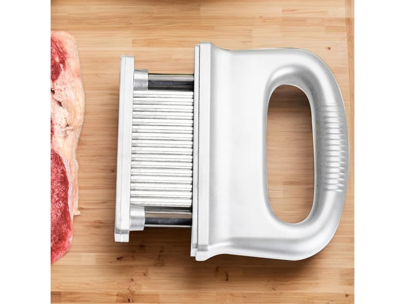  Attendrisseur de viande en acier inoxydable adoucisseur en acier inoxydable, accessoires de grille - 48 aiguilles pour viandes comme steak poulet NO Commercial reference - Conforama C