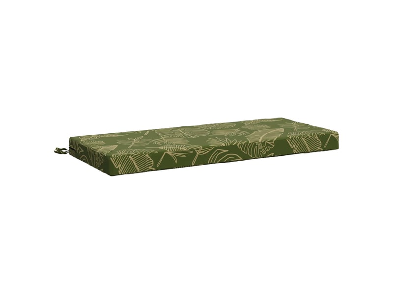 Coussin de banc, coussin d'assise, coussin de canapé soest 100 % polyester modèle feuille cf53320 - Conforama A