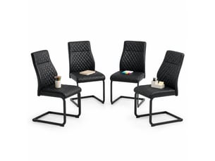 Ensemble table rond(e) 0 banc(s) 4 chaise(s) 0 tabouret(s) inclu(s) MEUBLIV  