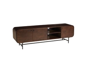 Meuble tv coloris marron 170 cm <strong>MACABANE</strong>  <strong></strong>