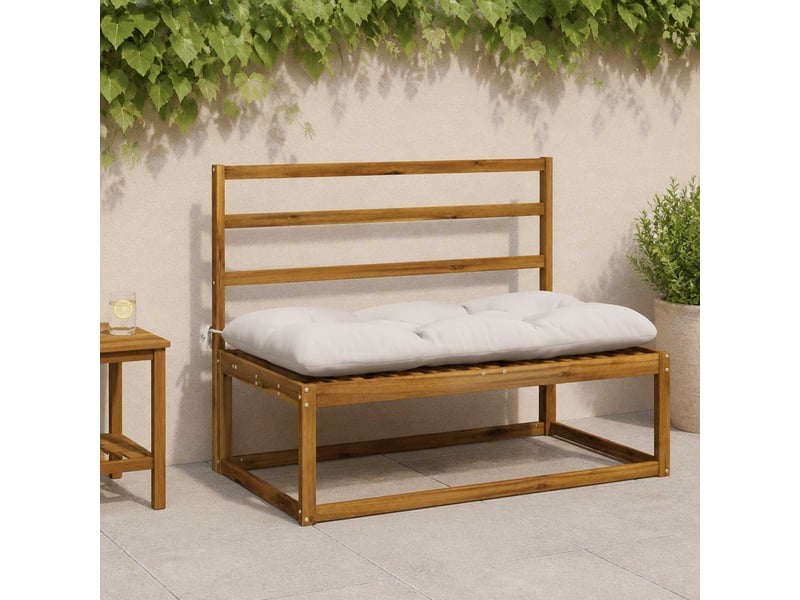 Coussin de banc, coussin d'assise, coussin de canapé vianen 100 % polyester blanc 100 x 60 x 12 cm cf53955 - Conforama B