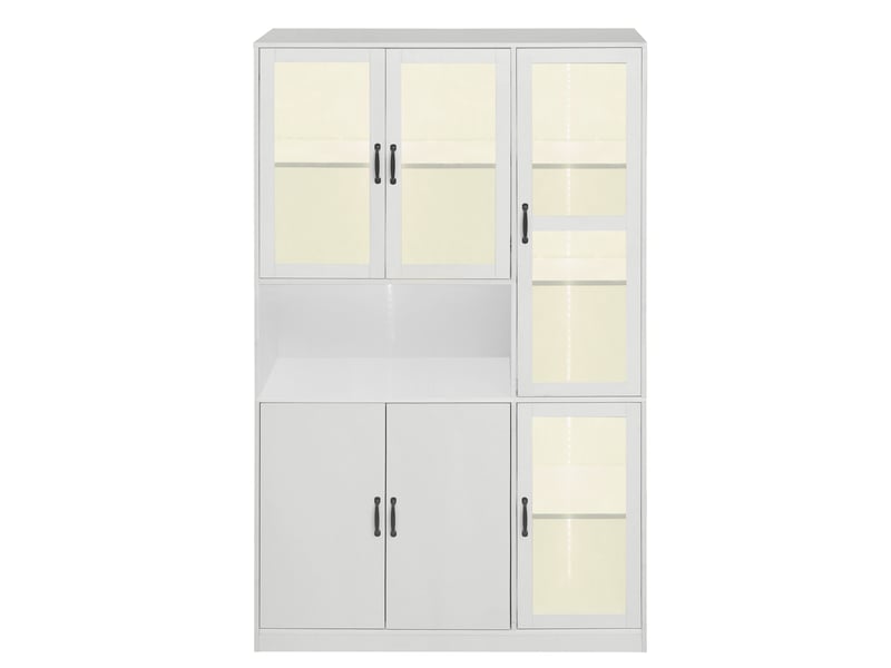  Colonne de cuisine, 120x40x200 cm, blanc cao-N625P488094095096W-NEW - Conforama A