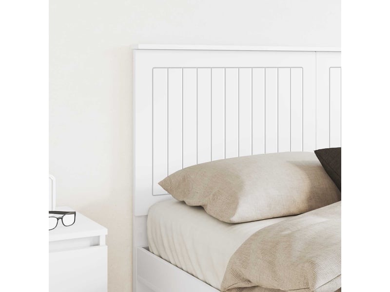 Tête de lit - panneau de lit blanc bois d'ingénierie - Conforama C