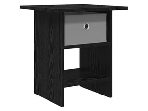 Table de chevet - cabinet de chevet - table de nuit chêne noir 41 x 40 x 45 cm bois d'ingénierie