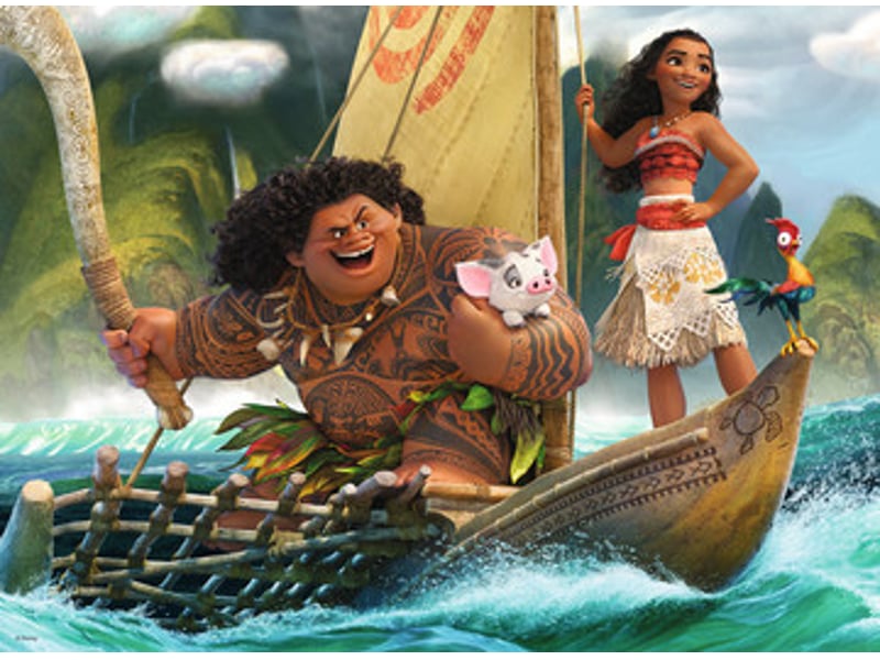  Puzzle 100 p xxl - vaiana et maui 10943 - Conforama B