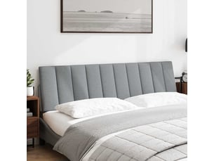Tete de lit A poser largeur 180 cm <strong></strong> <strong></strong> argenté