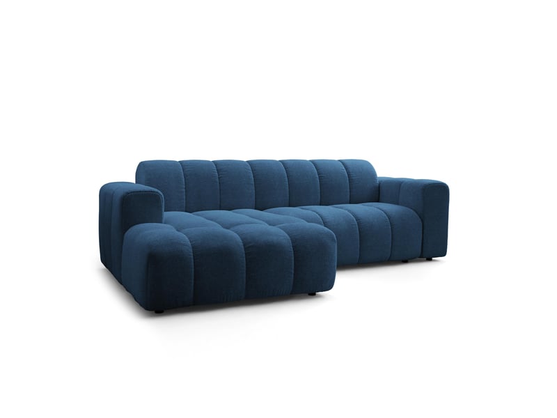 Canapé d'angle tisi, tkanina strukturalna bleu - Conforama A