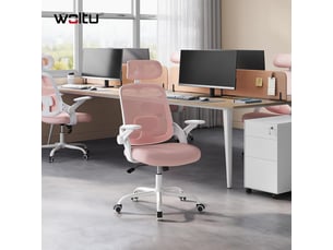 Chaise de bureau <strong>WOLTU</strong> <strong></strong> avec assise réglable en hauteur