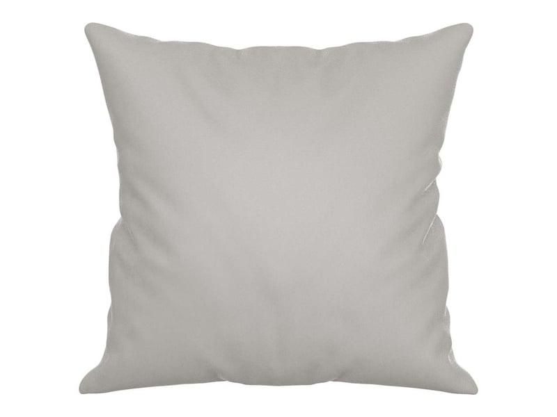  Lot de 2 coussins décoratifs gris clair tissu microfibre cf60867  - Conforama D