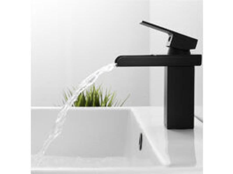  Robinet de salle de bain noir style lavabo – robinet de lavabo monotrou tout cuivre à poser sur comptoir YSK0001581LY - Conforama C