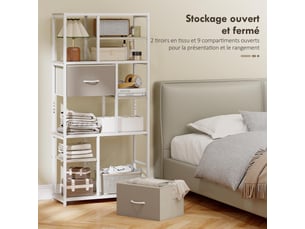Etagère 72.5 cm coloris naturel