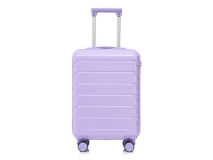 Set de valises rigides,1914 pouces,avec serrure à code,abs,bleu et violet