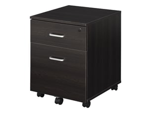 Classeur de bureau à 2 tiroirs avec serrure