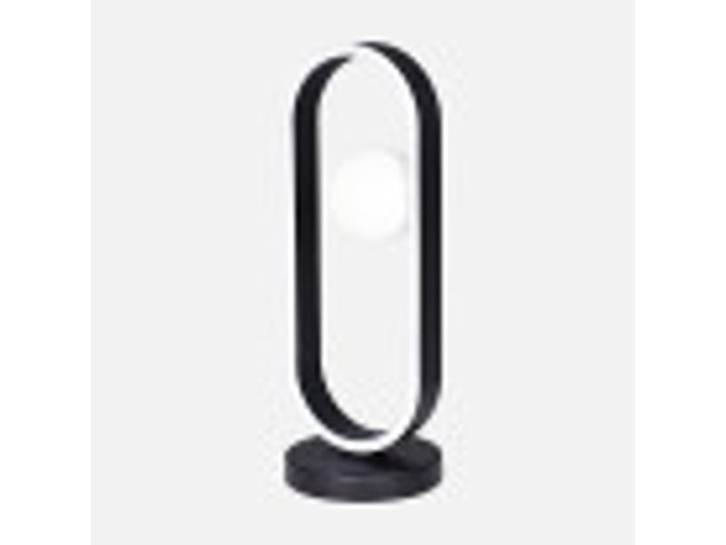  Fabrilamp fermoselle lampe à poser led noir, 13 w, 1105 lm, 4000 k, h 41,5 cm 255171009 - Conforama B