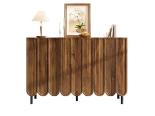 Buffet 3 porte(s) OKWISH - 120 cm coloris marron