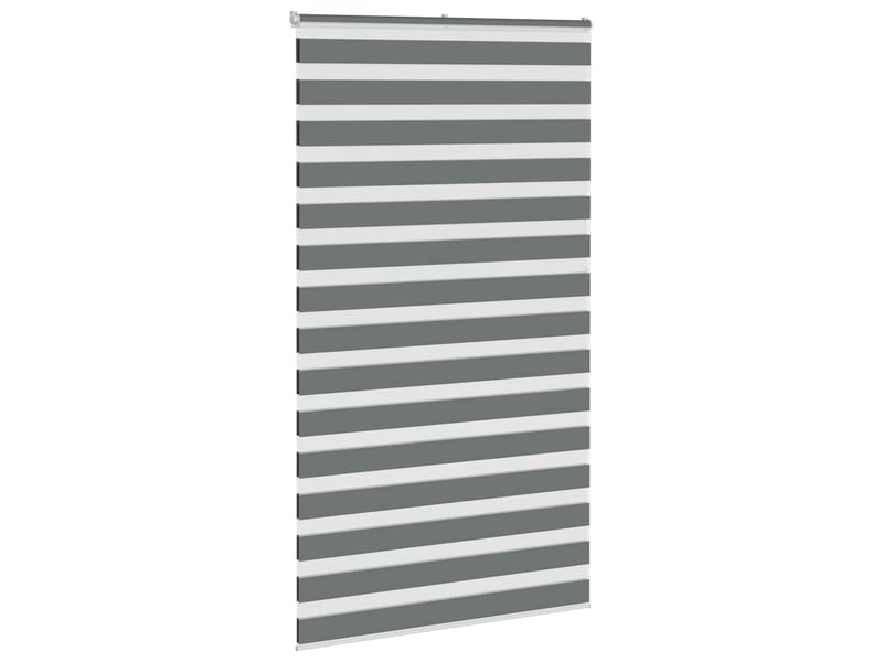  Store zèbre, store de fenêtre gris foncé largeur du tissu 125,9 cm polyester cf48560  - Conforama C