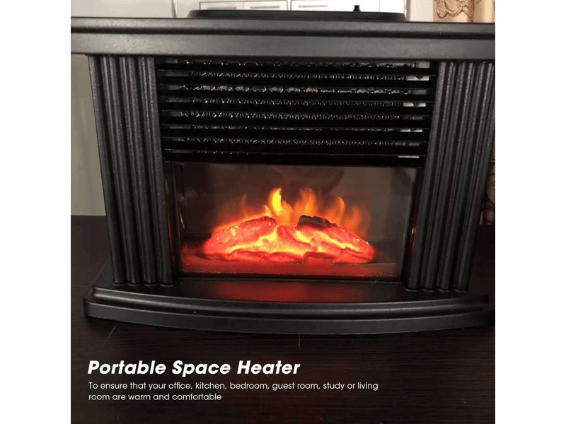 Chauffe-cheminée, chauffe-flamme 500 w, petite mini-cheminée à chaleur rapide chauffage vertical européen OGSMN004137LL - Conforama C
