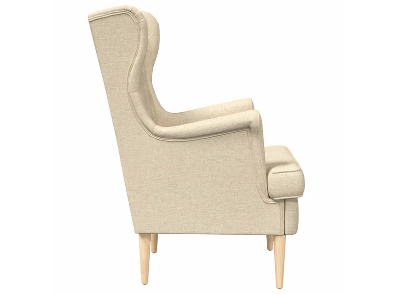 Vidaxl fauteuil crème tissu - Conforama E