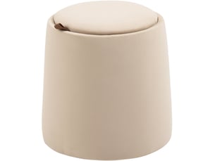 Pouf / repose pied BEAUNIV  beige