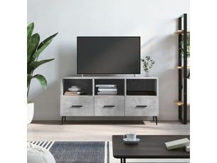 Meuble tv coloris gris 102 cm <strong></strong>  <strong></strong>
