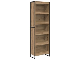 Bibliotheque coloris  bois clair  <strong></strong> <strong></strong> - 60 cm x 189.5 cm