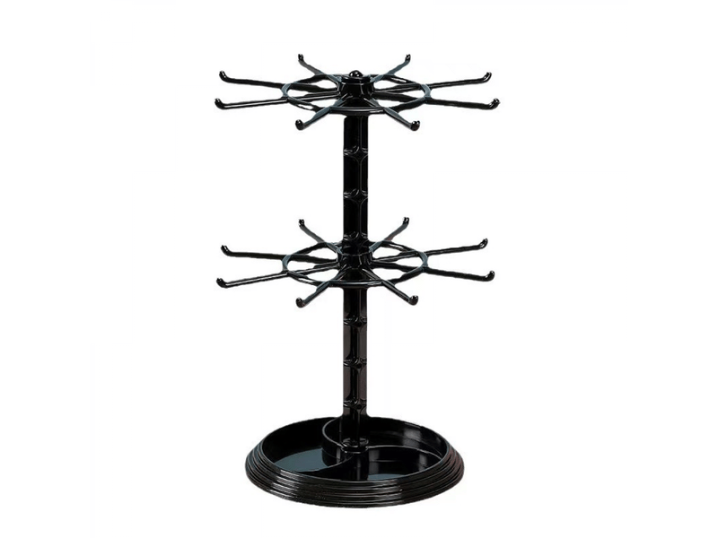 Présentoir à bijoux rotatif, présentoir rotatif pour bijoux, support rotatif pour colliers, étagère à bijoux rotative, support de collier rotatif - Conforama A