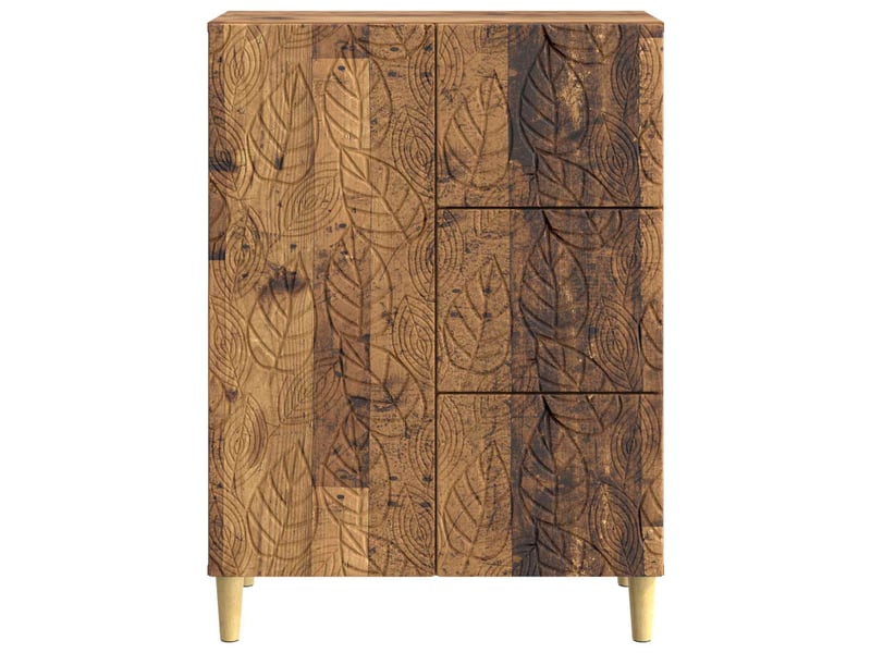 Buffet - bahut - meuble de rangement bois ancien 66 x 34,5 x 90 cm bois d'ingénierie - Conforama E