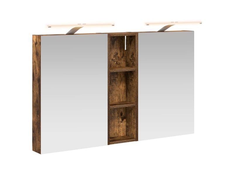 Ensemble de meubles de salle de bain 3 pcs 100x10.5x60.5 cm shl5479 - Conforama A