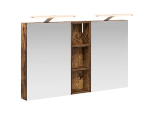 Ensemble de meubles de salle de bain 3 pcs 100x10.5x60.5 cm shl5479