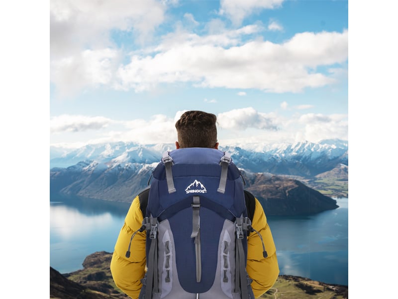 Sac à dos de trekking springos® 60 l – sac à dos de randonnée multifonctionnel - Conforama C