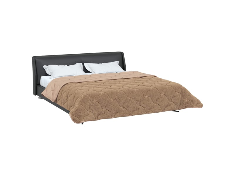  Duvet d'hiver - couette 200 x 240 cm hiver - couette taupe respirant  - Conforama C