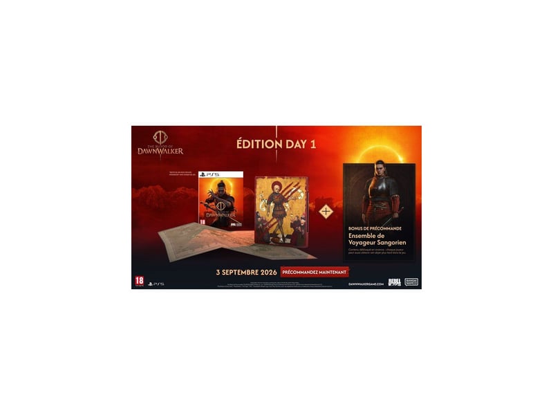  Action rpg ps5 the blood of dawnwalker day 1 edition avec steelbook et carte du monde 3391892043990 - Conforama B