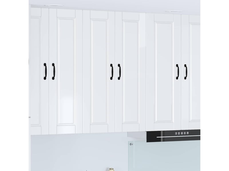  Meuble mural de cuisine, armoire de cuisine blanc brillant 60x31x100cm shl9615  - Conforama B