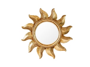 Miroir  à poser coloris jaune <strong></strong>  <strong></strong> - 1 cm x 1 cm