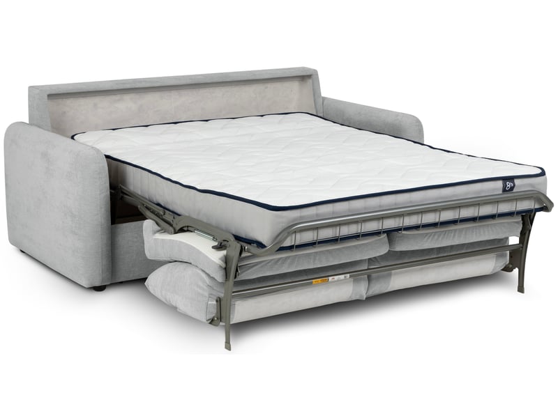 Canape droit convertible gris 3 places  - Conforama M