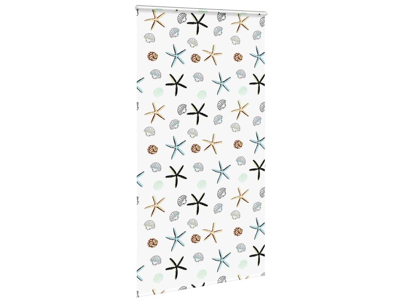 Store enrouleur de douche, store à rouleau avec cassette largeur du tissu 126 cm cf45095 - Conforama C