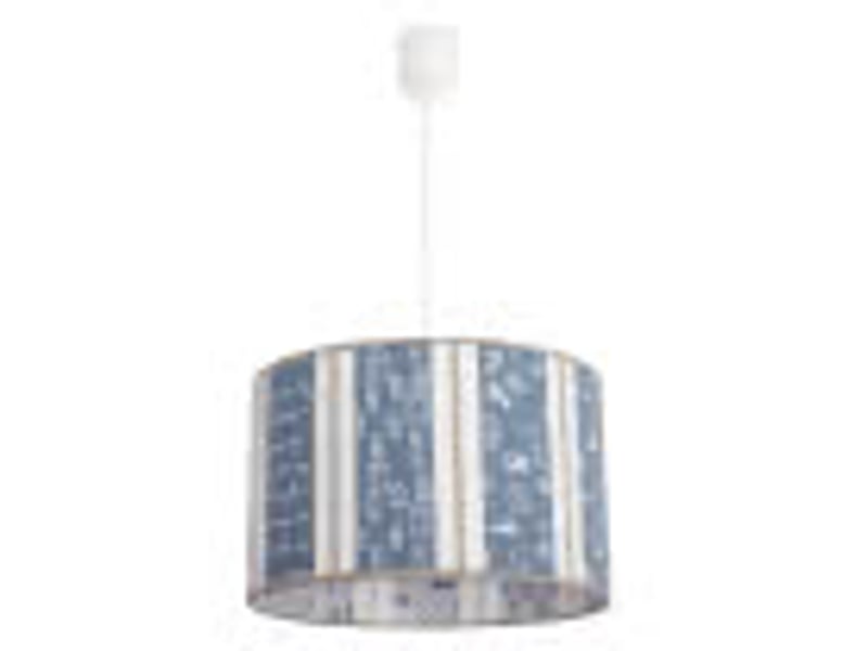 Suspension enfant fabrilamp retal bleu ciel 1xe27 hauteur réglable 38-100 cm ø30 cm 076293048 - Conforama B