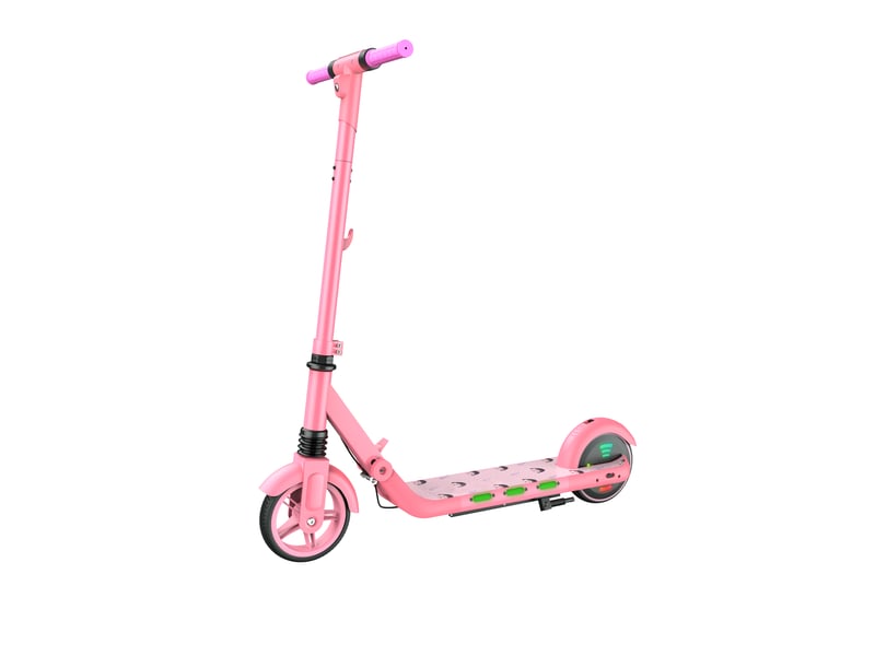  Trottinette électrique enfant kiddowe k2, 12km, pneus pleins 6,5, rose  - Conforama A