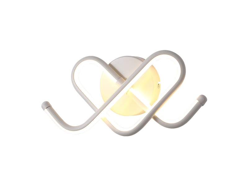  Applique murale intérieure led 21w lampe murale moderne cœur, blanc 7914674606 - Conforama A