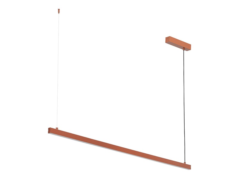  Argon miami suspension led miami bar, couleur terre cuite, 3130 lm, 3000 k  - Conforama A