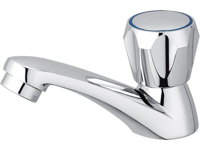  Robinet de lavabo froid en métal - facile à installer, chromé, pour salle de bain et club  - Conforama A