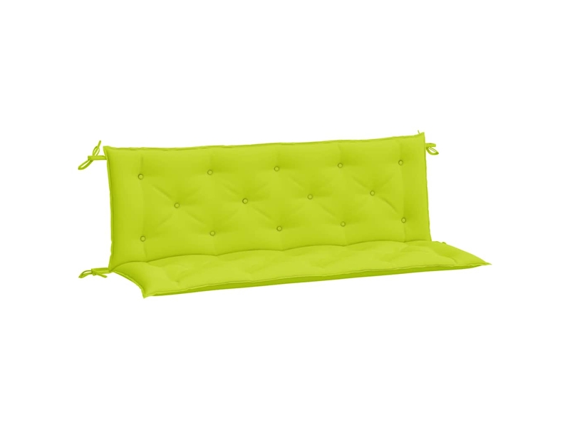  Lot de 2 coussins de banc de jardin, coussins d'assise vert vif tissu oxford cf58708  - Conforama A