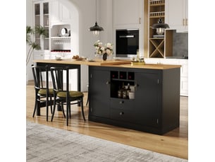 Bar coloris noir <strong>FLORAGRACE</strong> <strong></strong> - 180 cm