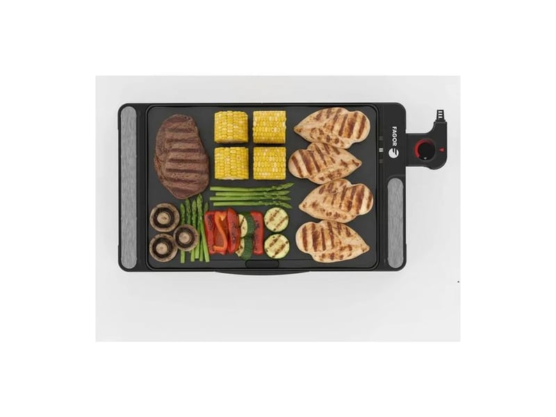  Plancha électrique compacte 36 x 25 cm noir fagor fg0725  - Conforama D