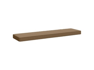 Coussin de banc, coussin d'assise, coussin pour chaisecanapé 1 pièce vught 100 % polyester taupe cf52267