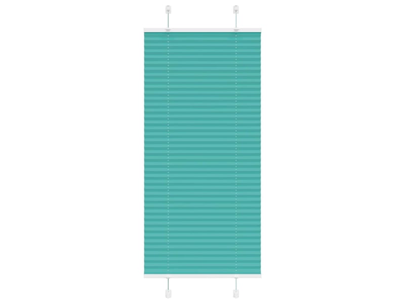  Store plissé, store de fenêtre vert pétrole 65x100 cm largeur du tissu 64,4 cm cf47094  - Conforama B
